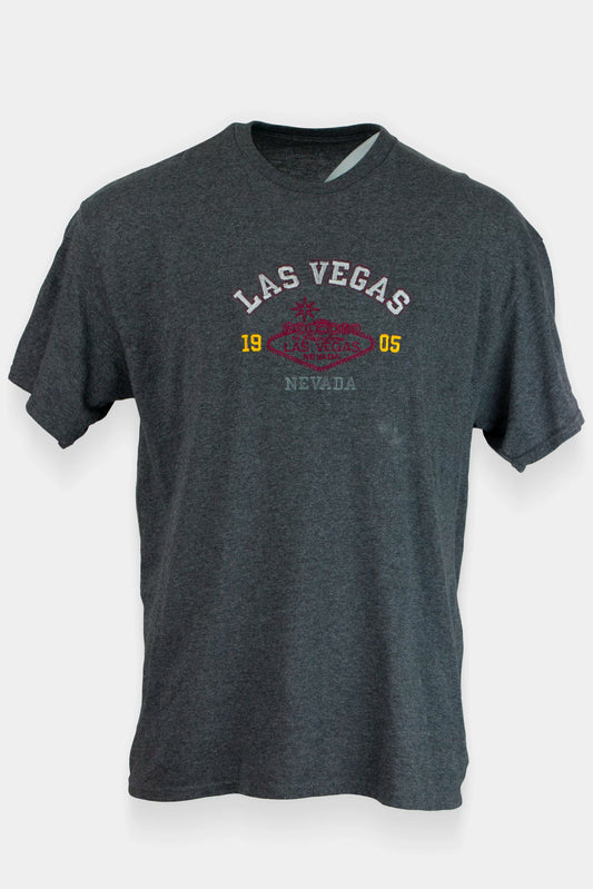 Las Vegas t-shirt grijs