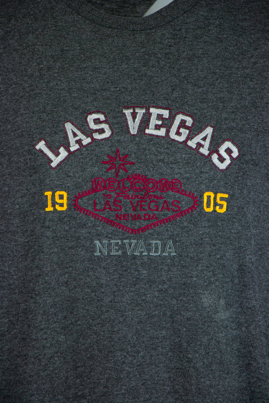 Las Vegas t-shirt grijs