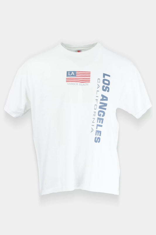 Los Angeles t-shirt wit