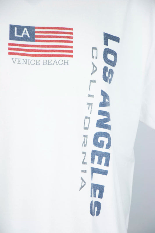 Los Angeles t-shirt wit