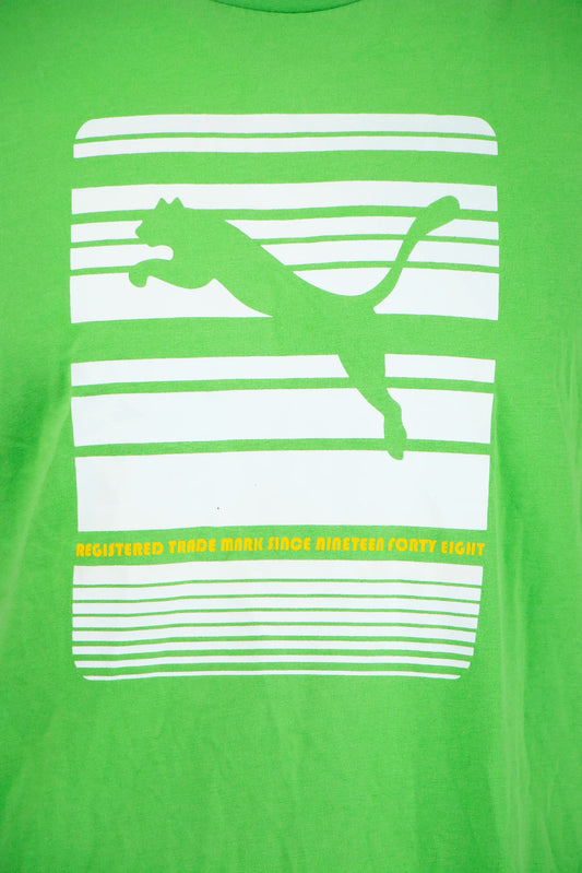 Puma t-shirt groen