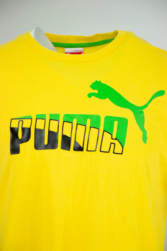 Puma t-shirt geel