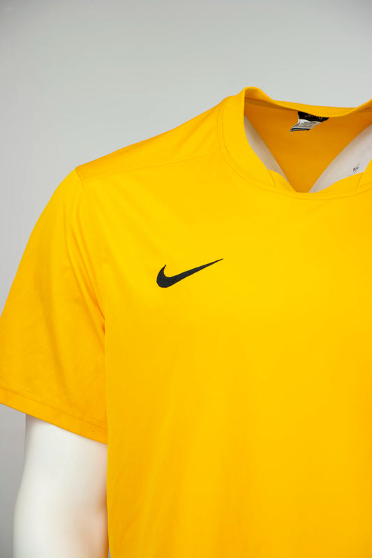 Nike sport t-shirt geel