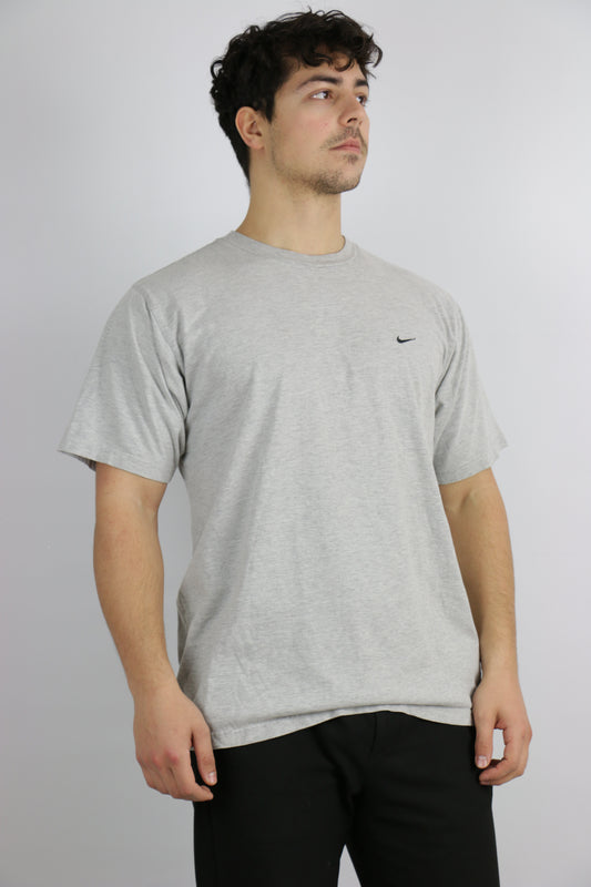 Nike grijze basic t-shirt