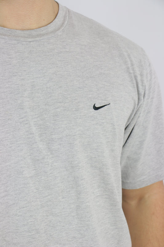 Nike grijze basic t-shirt