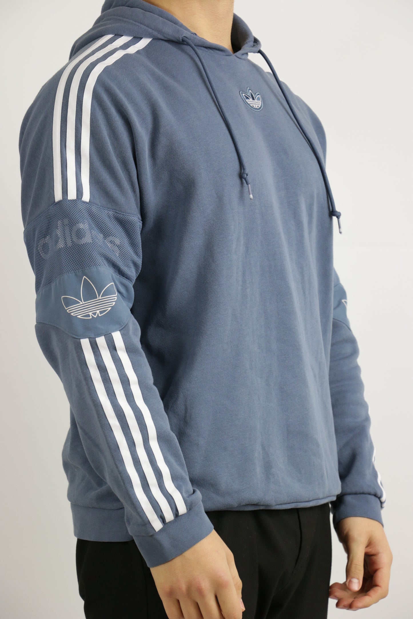 Adidas hoodie blauw