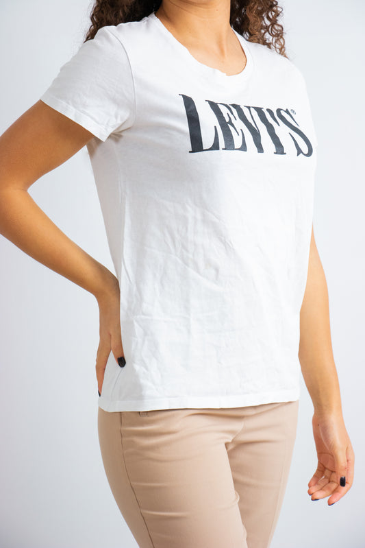 Levis basic t-shirt zwart