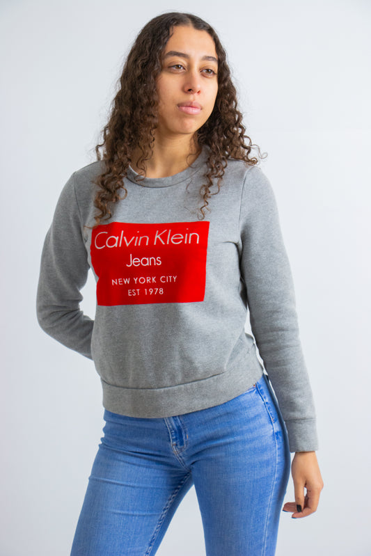 Calvin Klein sweater grijs