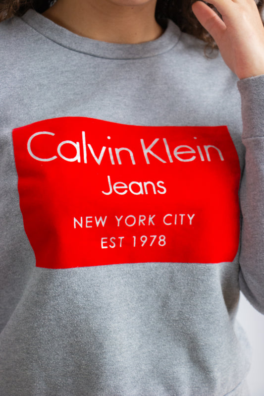 Calvin Klein sweater grijs